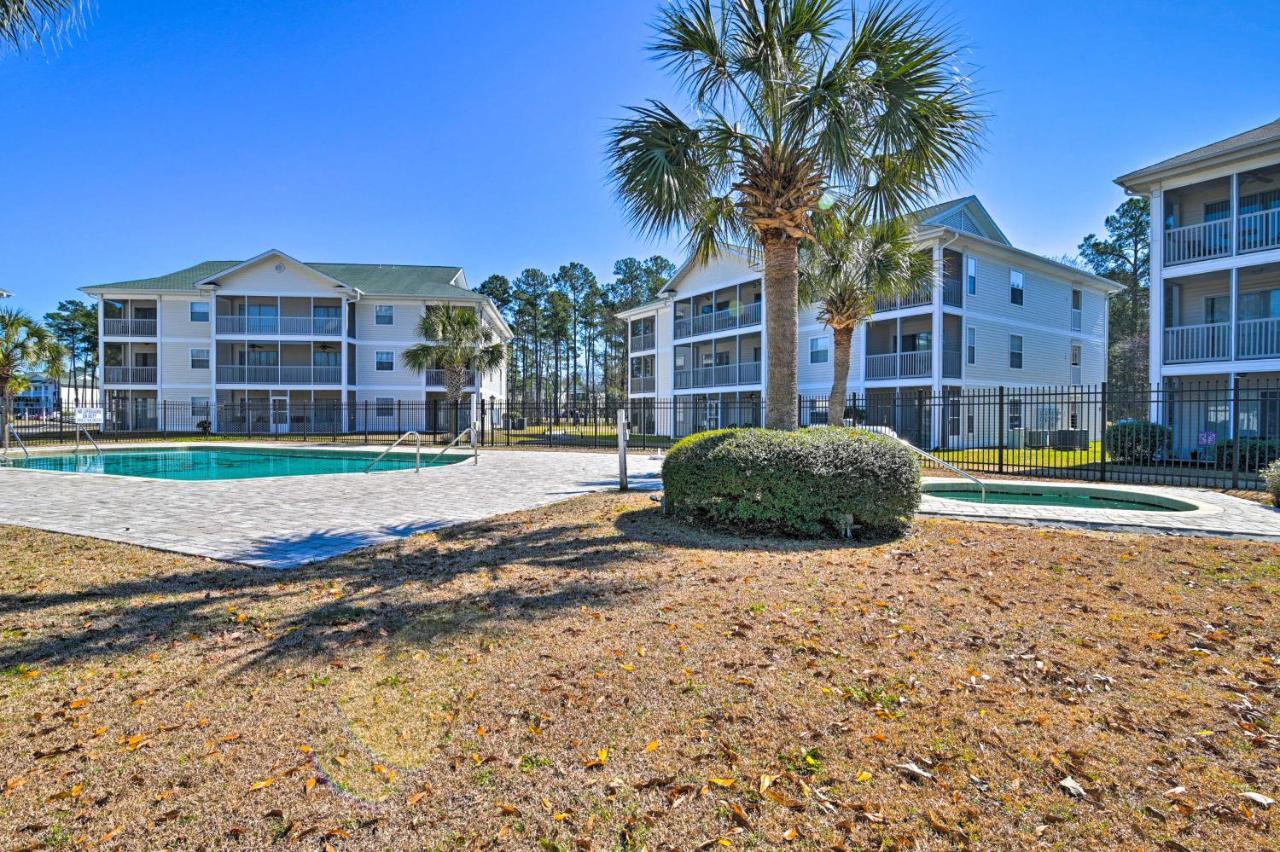 Swim, Golf, Play - Beachy River Oaks Condo! 미를 비치 외부 사진